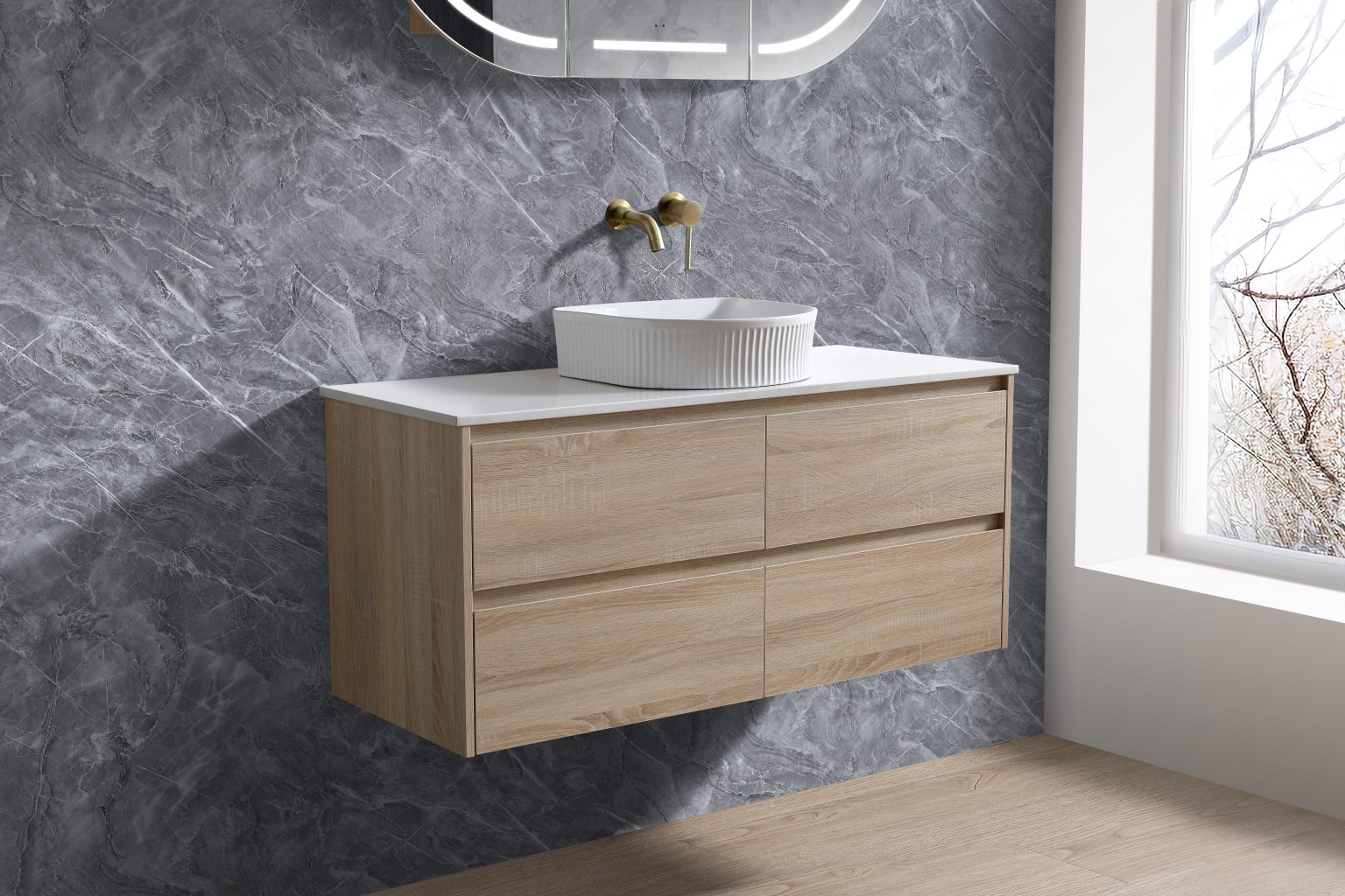 Mina Vanities (Wall Hung) Drawers Only -SYWH04