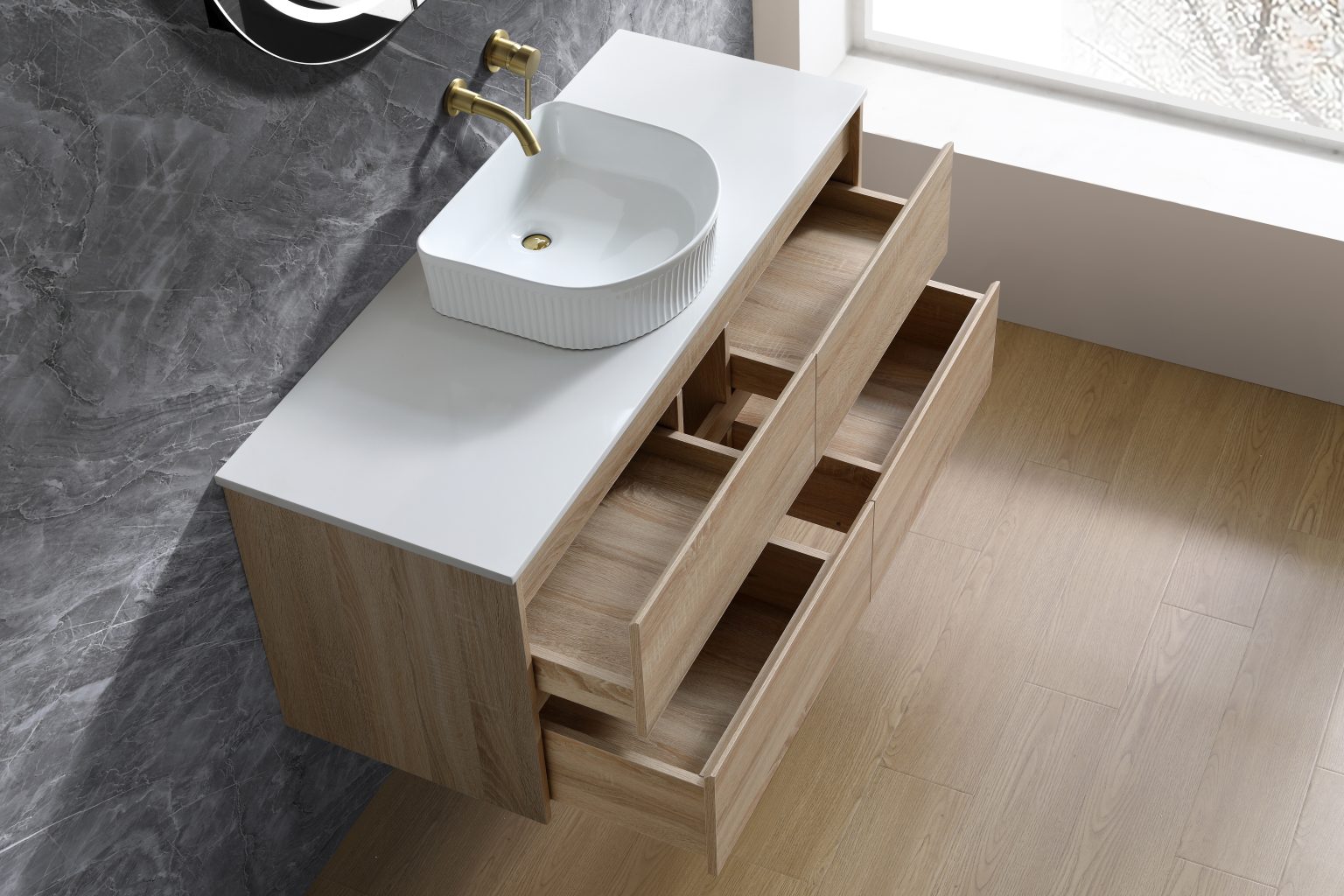 Mina Vanities (Wall Hung) Drawers Only -SYWH04