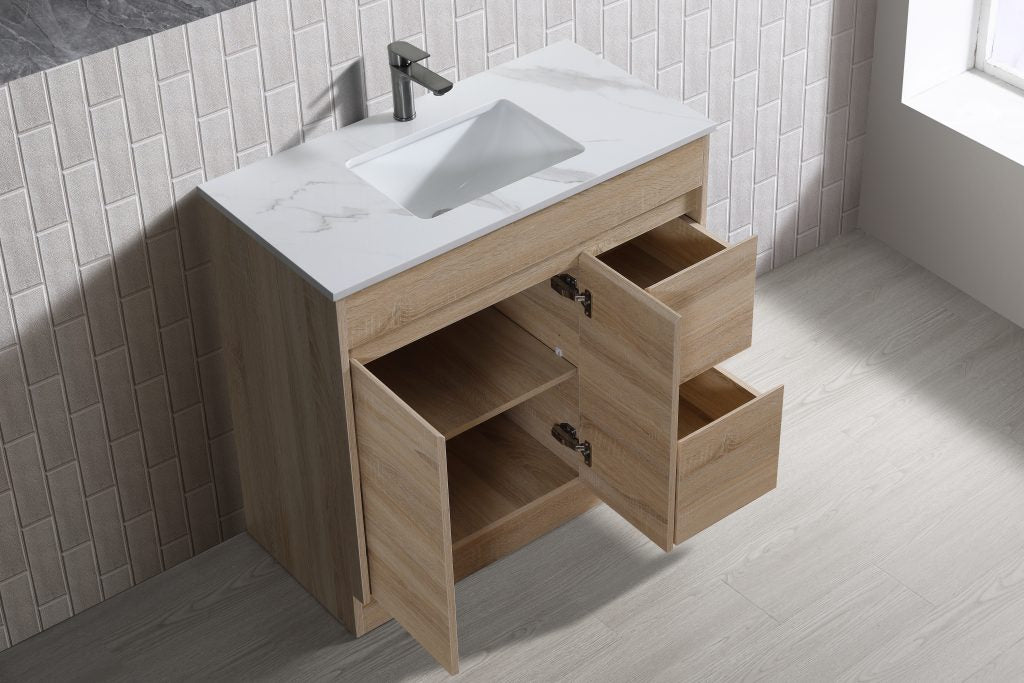Tobi vanity (floor standing) Doors And Drawers -SY05