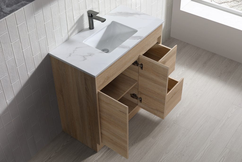 Tobi vanity (floor standing) Doors And Drawers -SY05