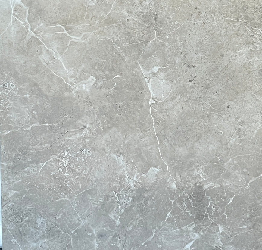 AmazingTiles Pietra Grey Gloss Porcelain Tile — 600x600mm