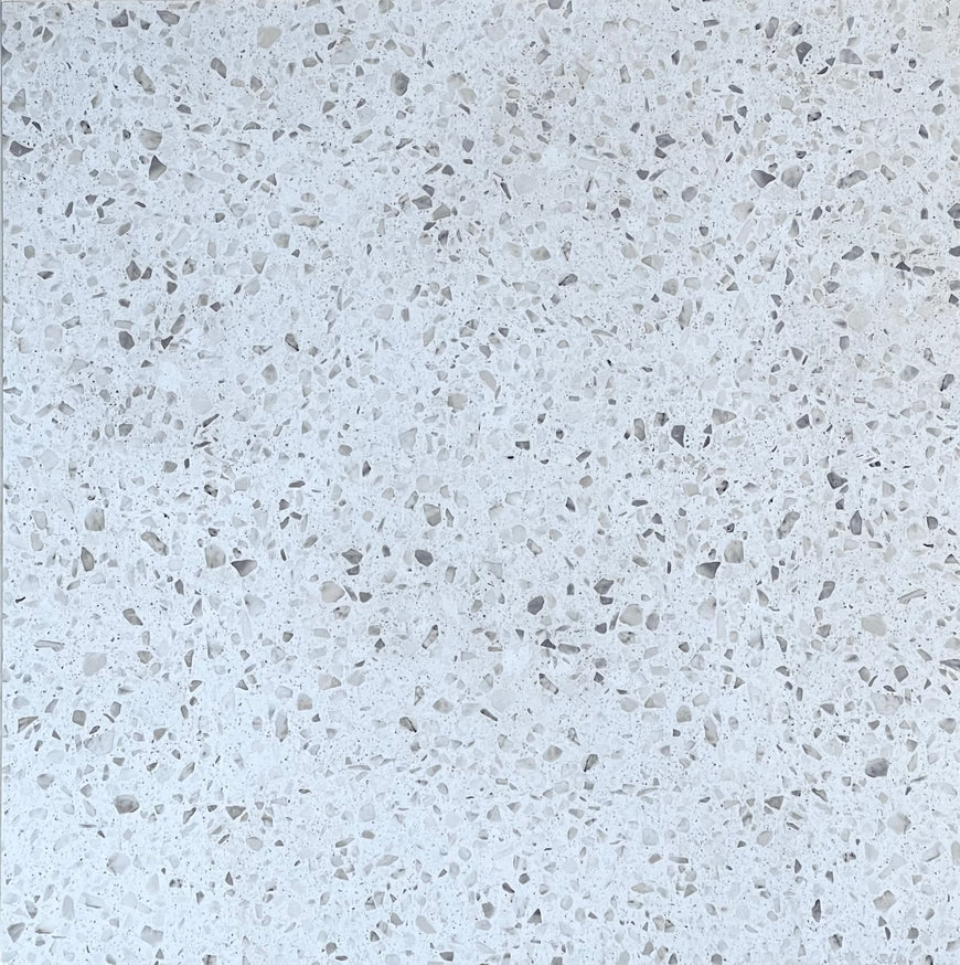AmazingTiles Creamy Terrazzo Matt Porcelain Tile — 600x600mm