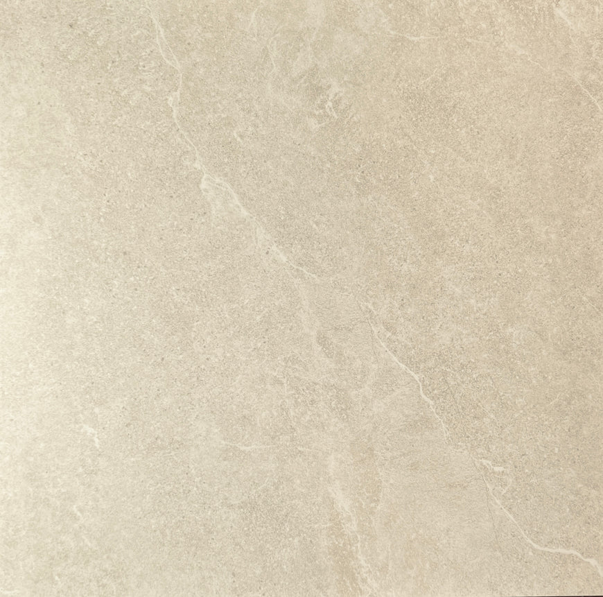 AmazingTiles Stone Beige Matt Porcelain Tile — 600x600mm