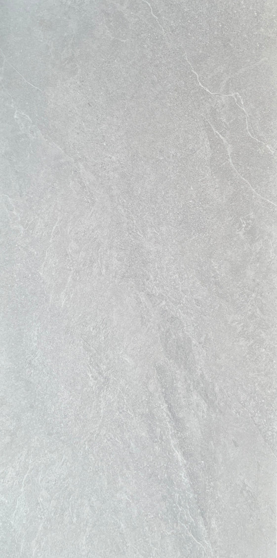 AmazingTiles Light Sky Grey Matt Porcelain Tile — 600x1200mm