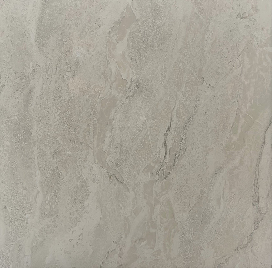 AmazingTiles Water Wave Ivory Gloss Tile 600x600mm
