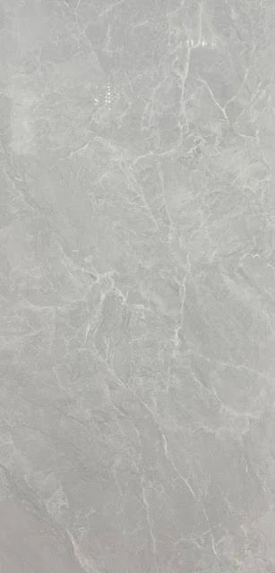 AmazingTiles Ocean Light Grey Gloss Porcelain Floor Tile — 600x1200mm