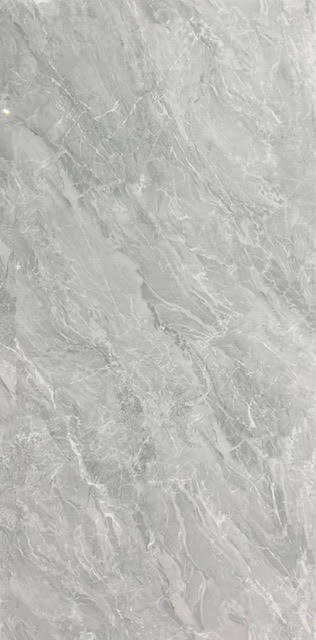 AmazingTiles Trail Light Grey Gloss Porcelain Tile — 600x1200mm