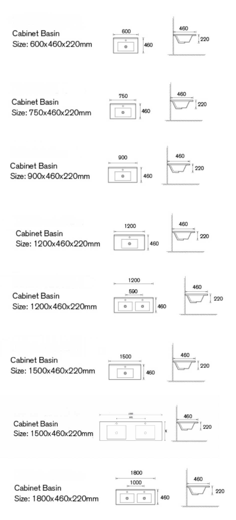 Ava Stone With Undermount Basin