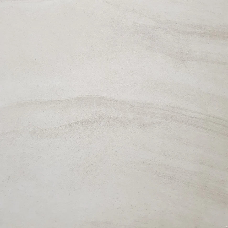 AmazingTiles Checked Light Cream Matt Tile 600x600mm