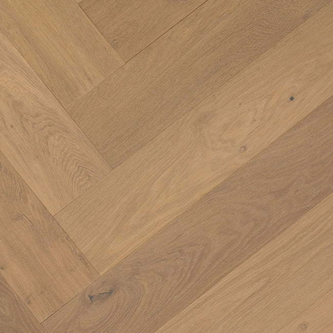 Caramel Latte Parquetry– European Oak Parquetry Herringbone