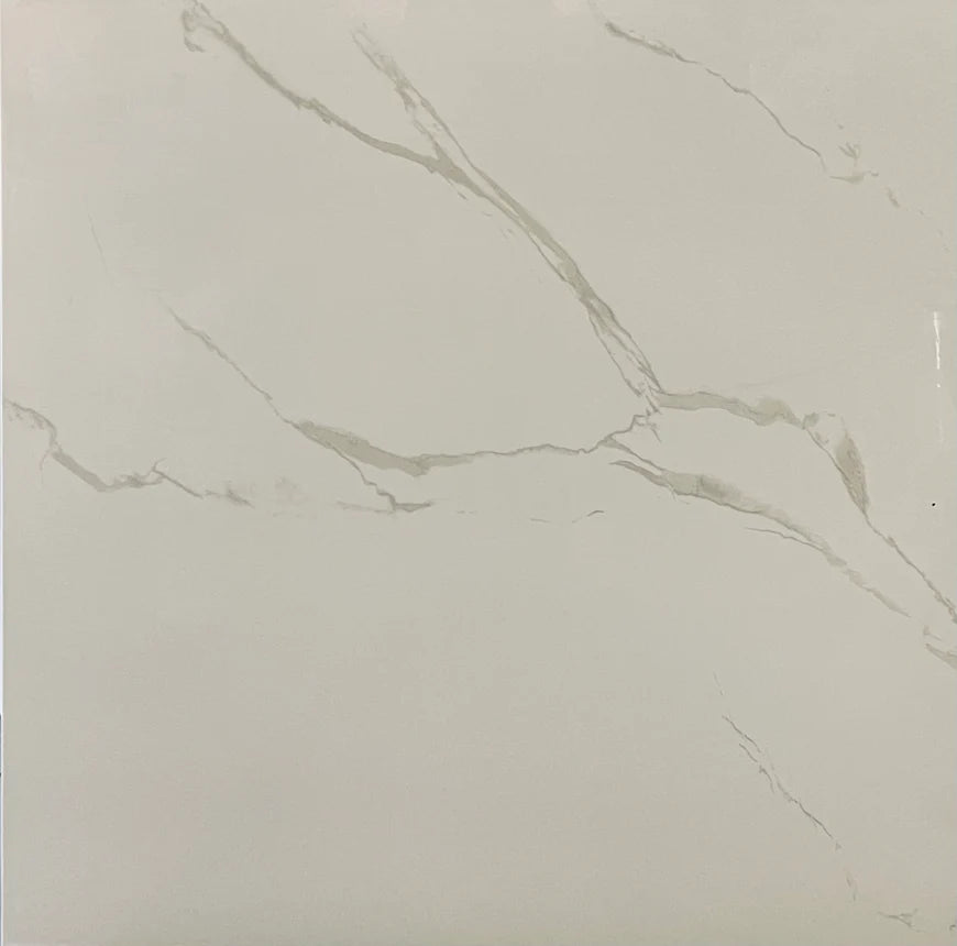 AmazingTiles Soft Carrara Gloss Tile 600x600mm