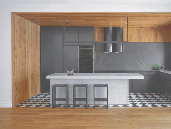 Royal Hybrid Flooring Collection — IK101 Royal Natural, Warm Oak Finish with Timeless Elegance