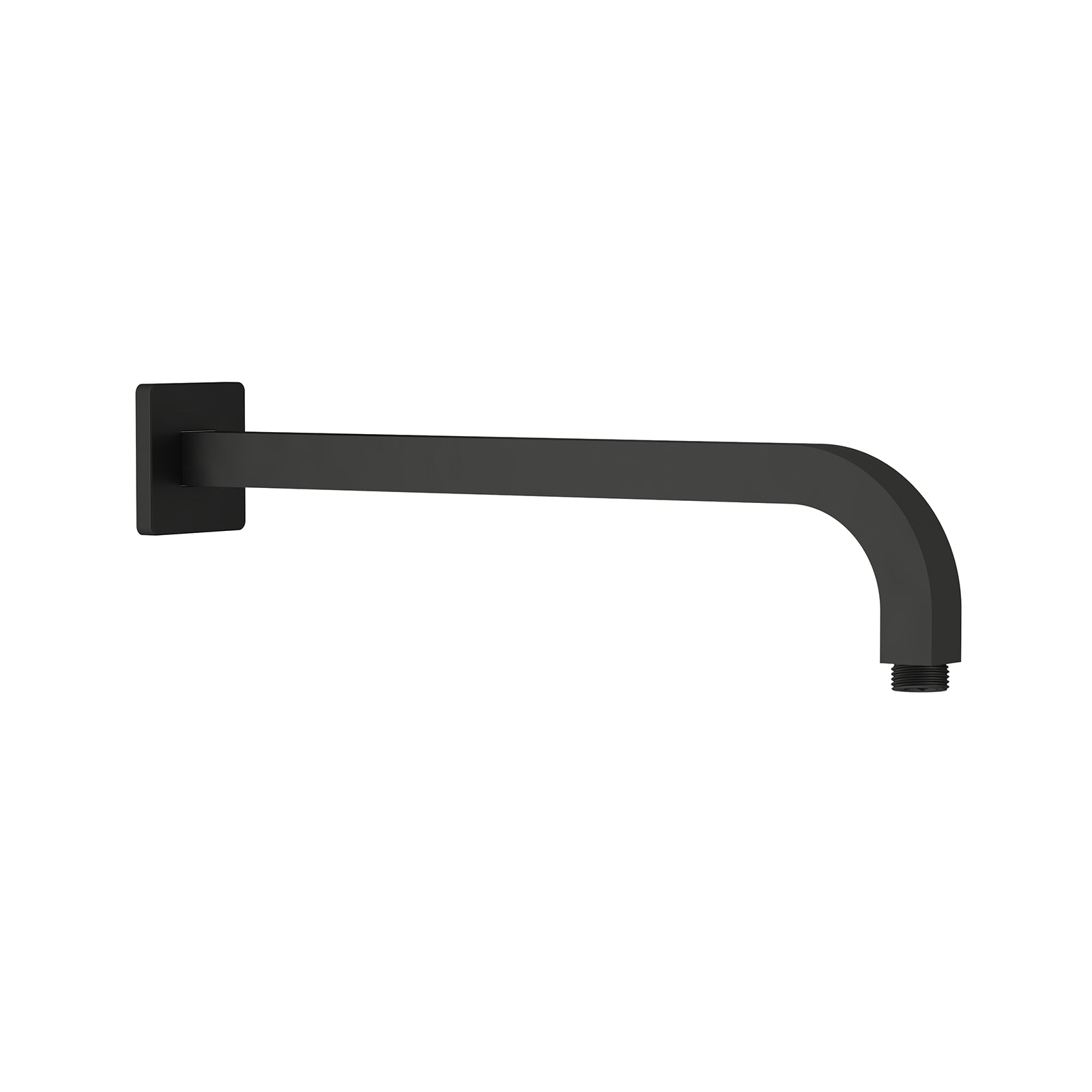 BISTONE SA01 Shower Arm — Square Design, 400mm Length — Available in Chrome, Brushed Nickel, Gunmetal Grey, Matte Black & Brushed Gold