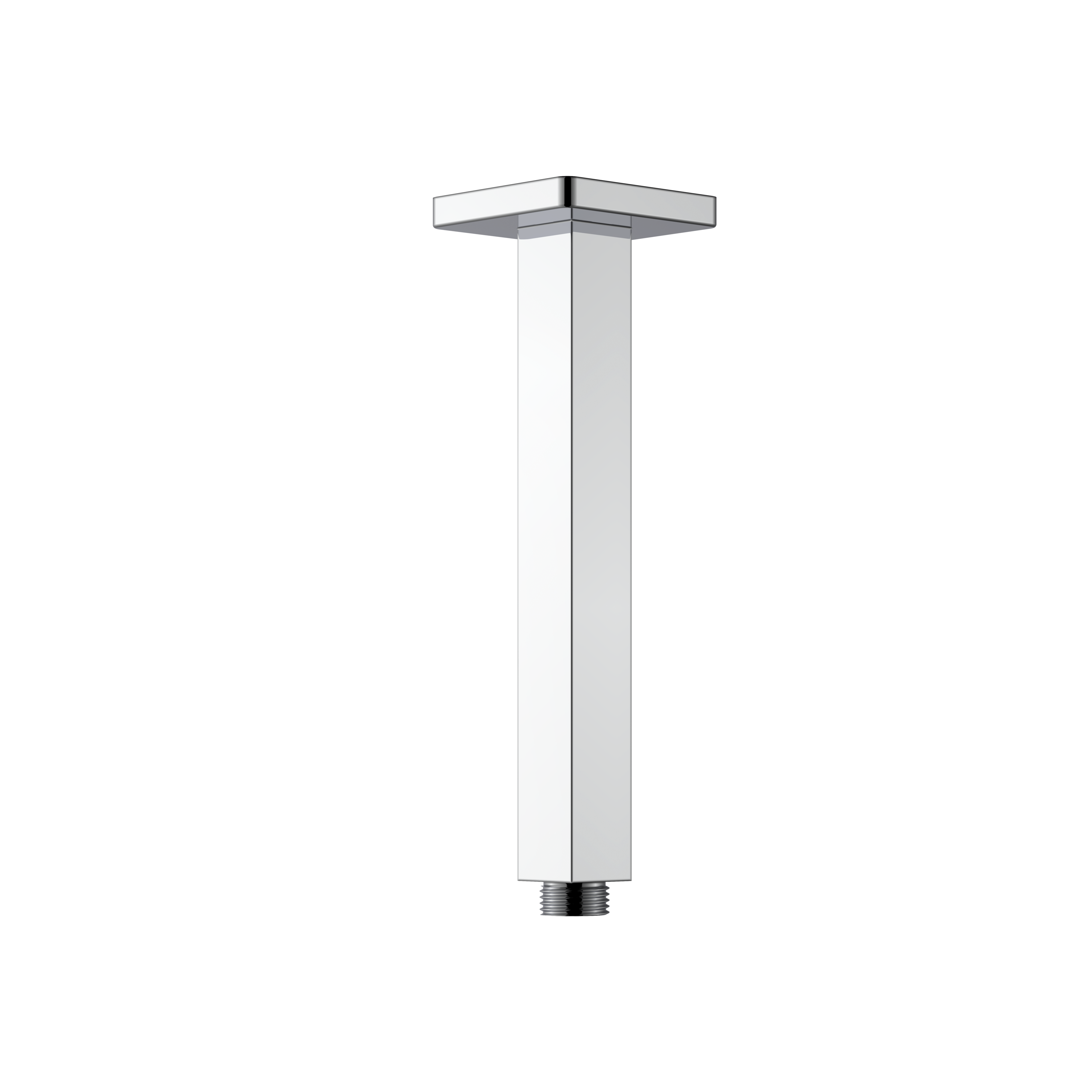 BISTONE SA03 Ceiling Shower Arm — Square Design, Available in 200mm / 300mm / 400mm — Chrome, Brushed Nickel, Gunmetal Grey, Matte Black & Brushed Gold