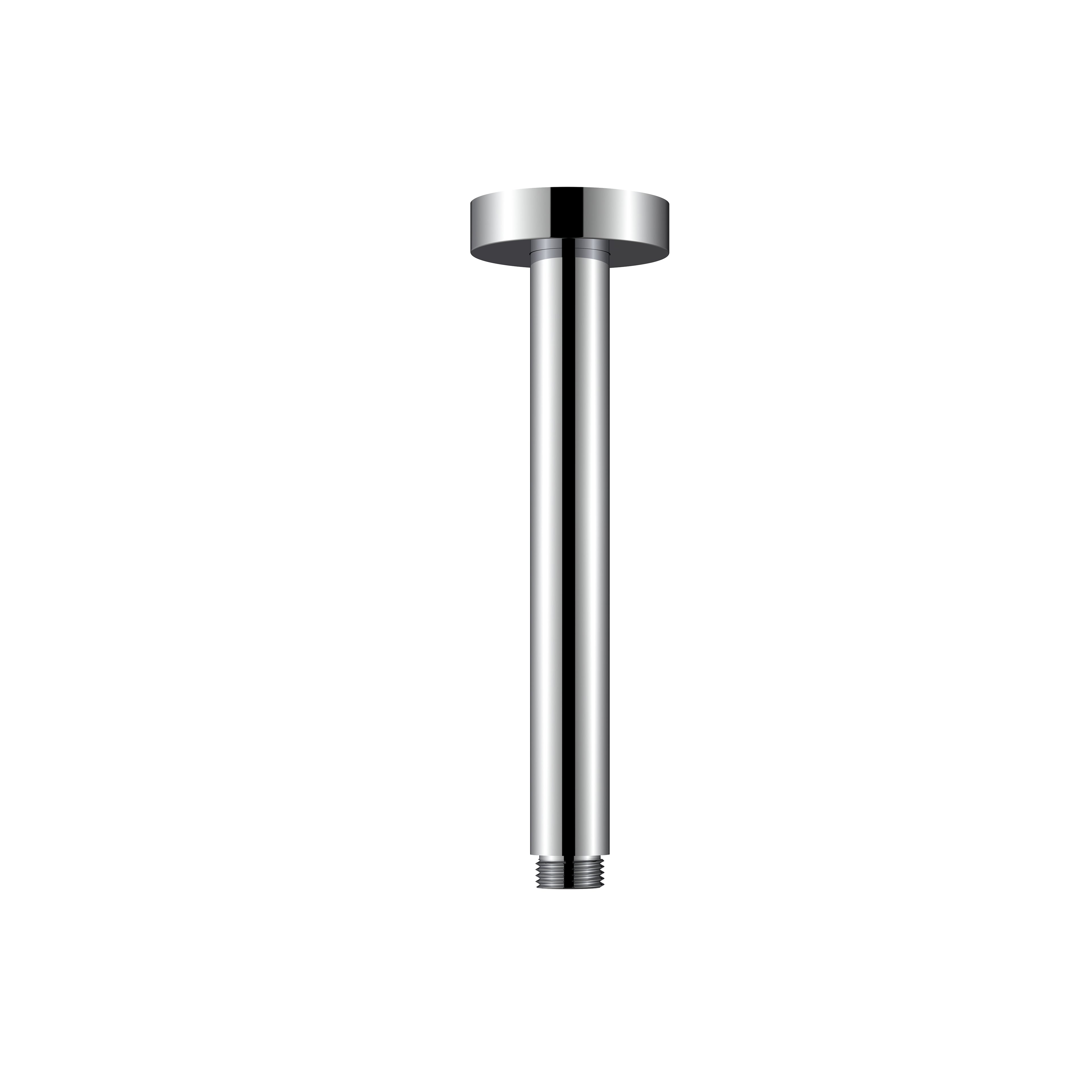 BISTONE SA04 Ceiling Shower Arm — Round Design, Available in 200mm / 300mm — Chrome, Brushed Nickel, Gunmetal Grey, Matte Black & Brushed Gold