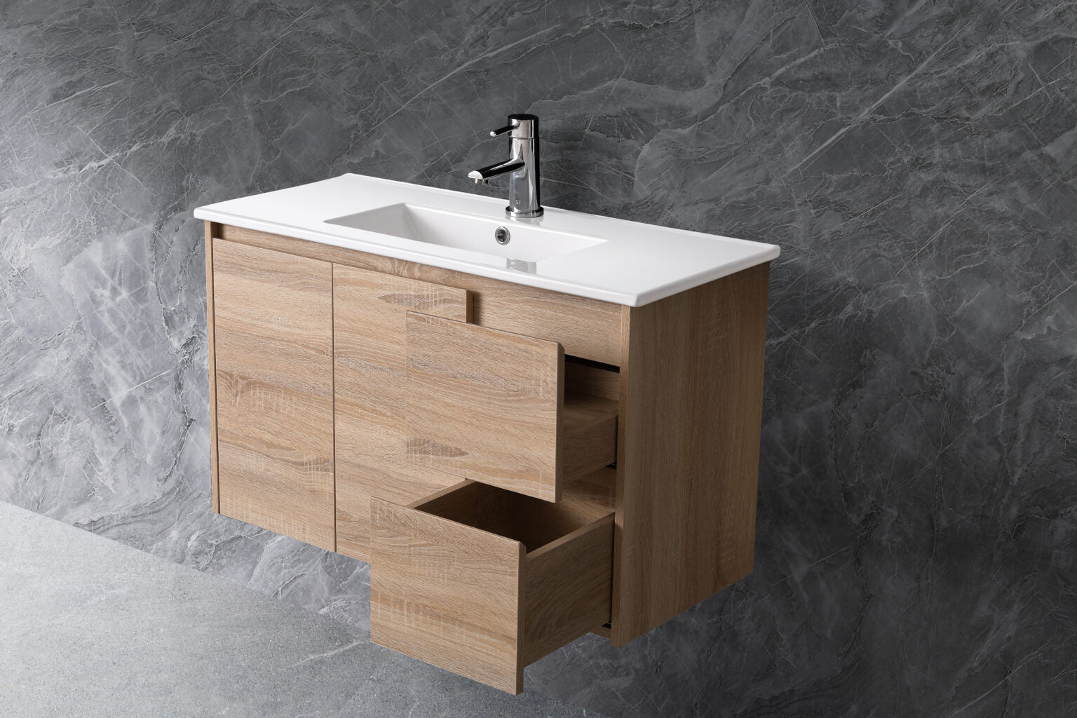 Sierra (Wall Hung Vanities) Doors And Drawers - SK32/WH32