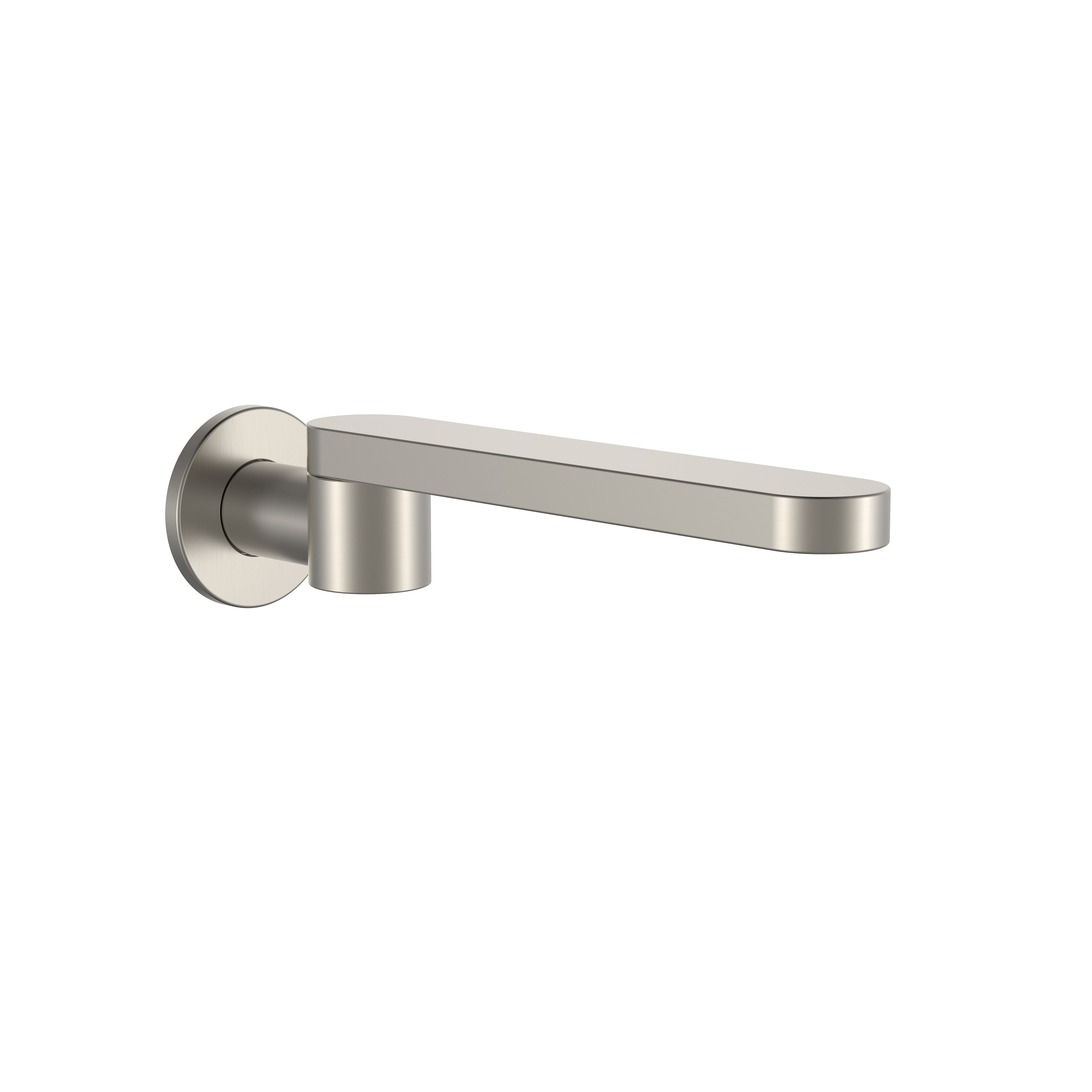 BISTONE SP11 Bath Spout — Wall Mounted, 400mm Projection, Soft-Edge Slimline Design — Available in Chrome, Brushed Nickel, Gunmetal Grey, Matte Black & Brushed Gold