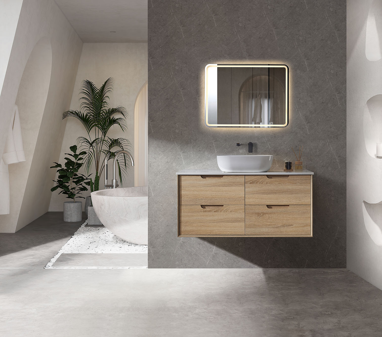 MINA Vanities (Wall Hung) Drawers Only -SYWH04