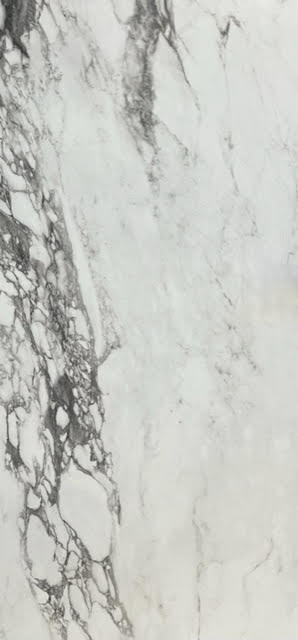 AmazingTiles Dark Calacatta White Marble Gloss Porcelain Floor Tile — 600x1200mm