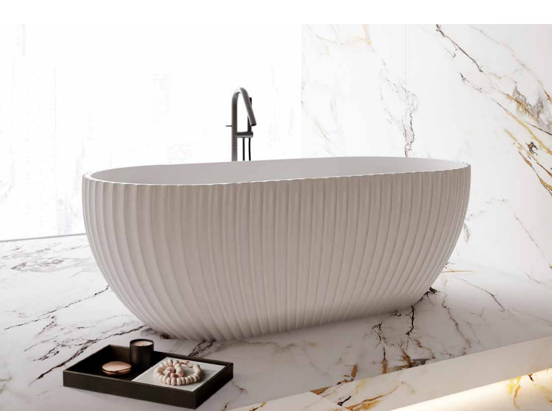 Henley Fluted Bathtub (SY-991)