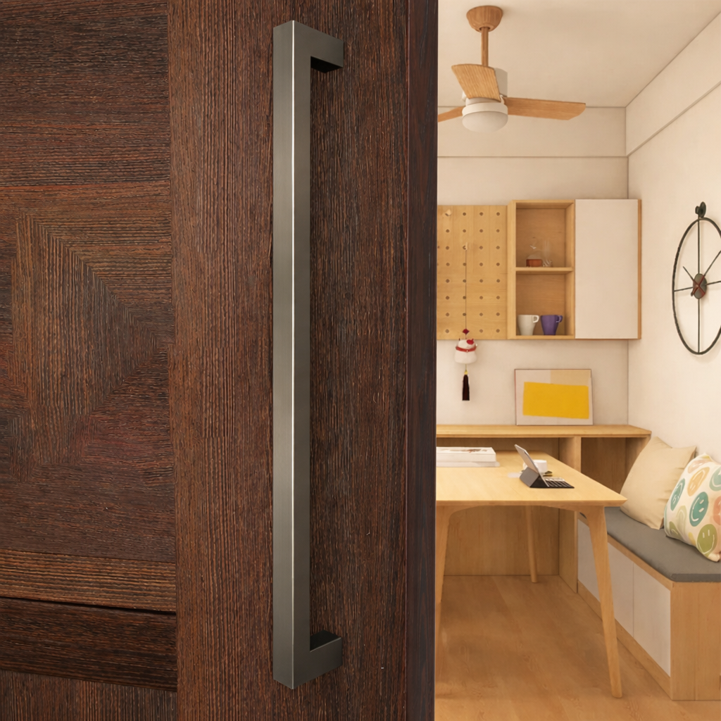 Square Door Pull Handle (DL102-GN)