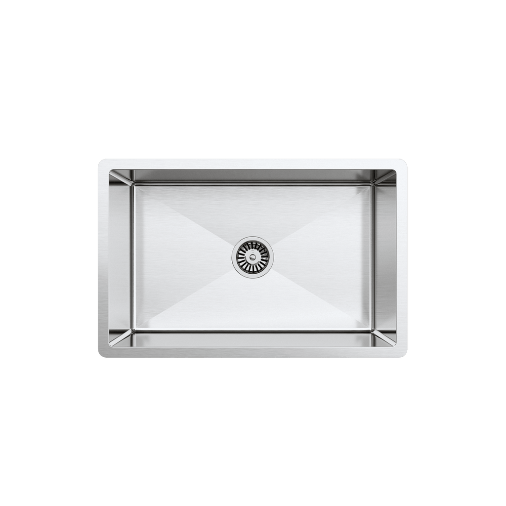700X440mm Handmade Laundry Kitchen Sink Top/Under Mount Stainless Steel