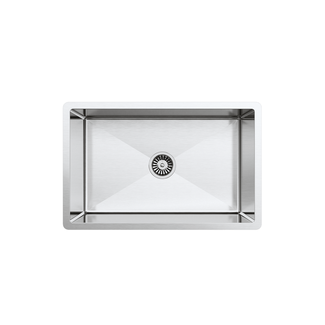 700X440mm Handmade Laundry Kitchen Sink Top/Under Mount Stainless Steel