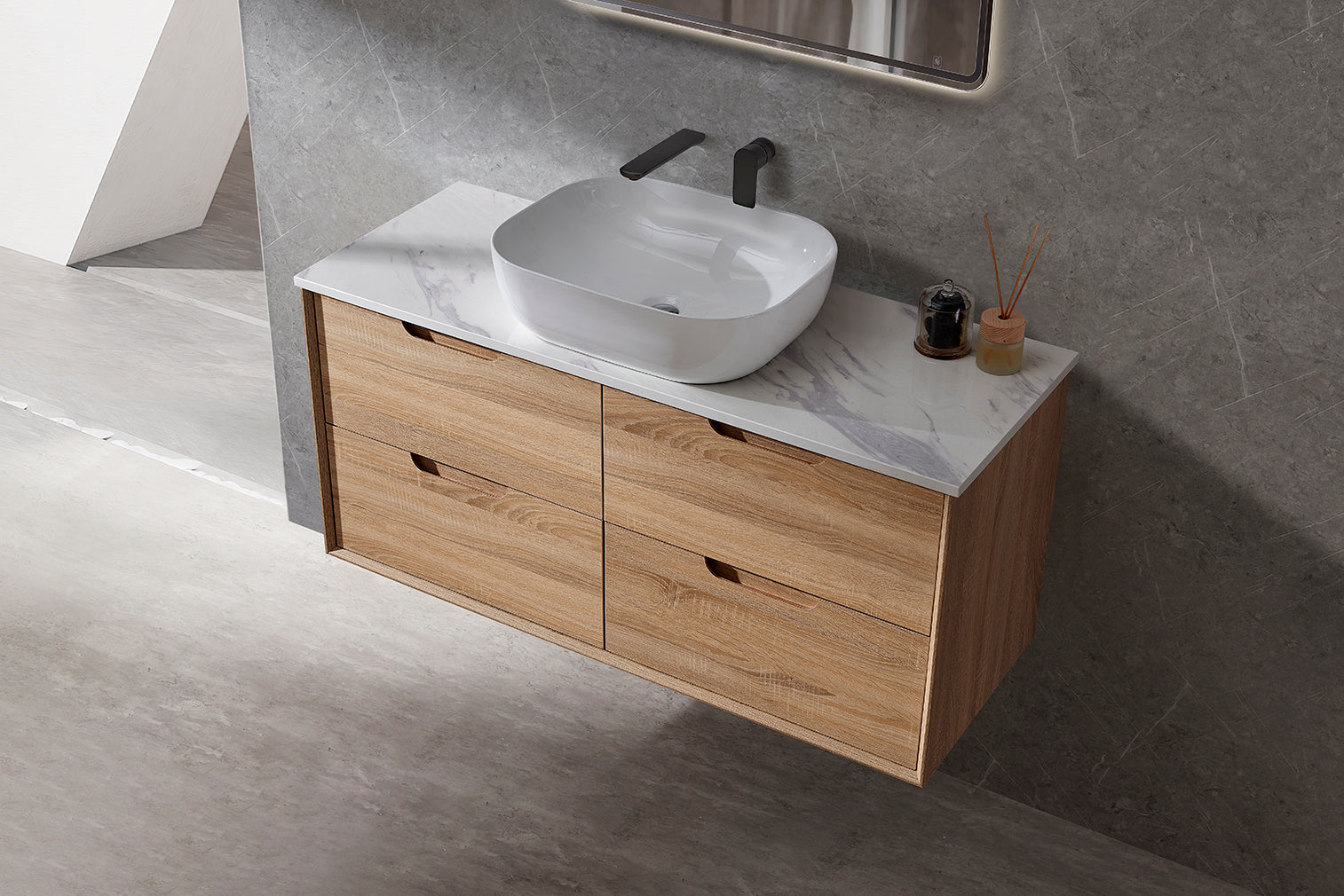 MINA Vanities (Wall Hung) Drawers Only -SYWH04