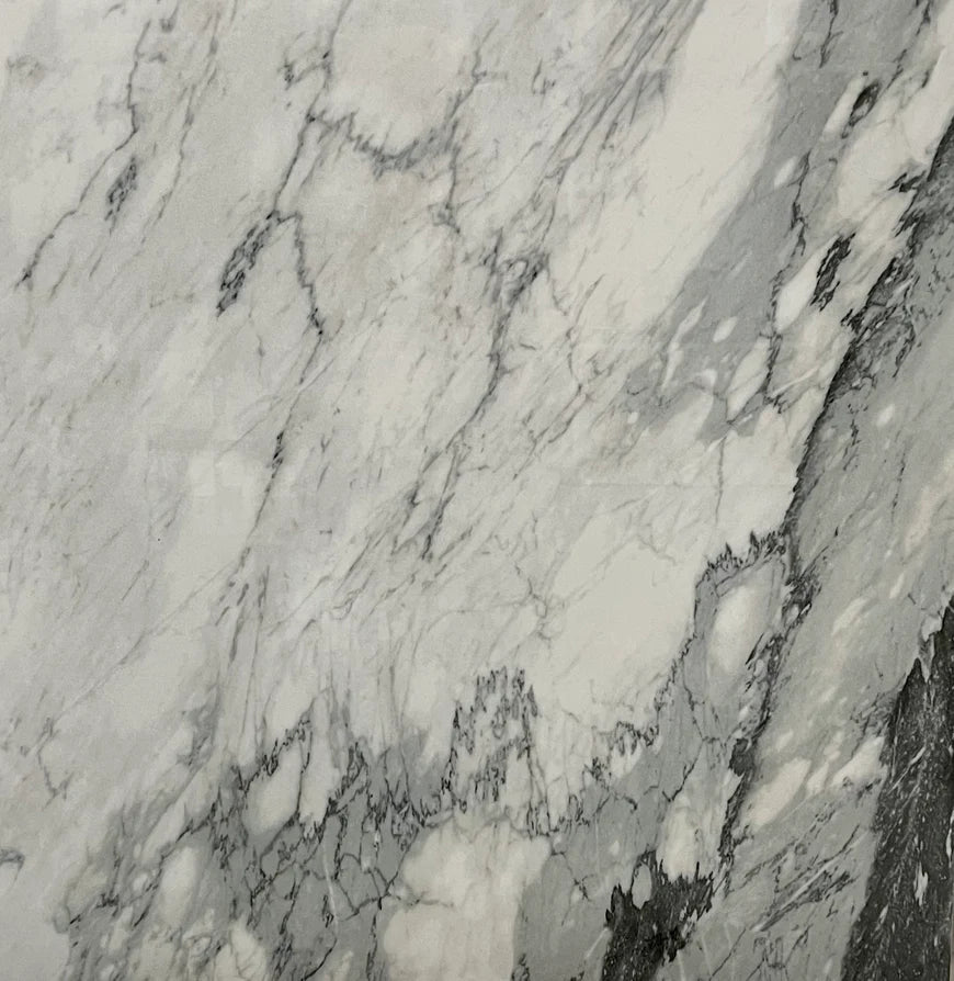 AmazingTiles Dark Grey Gloss Cloud Tile 600x600mm