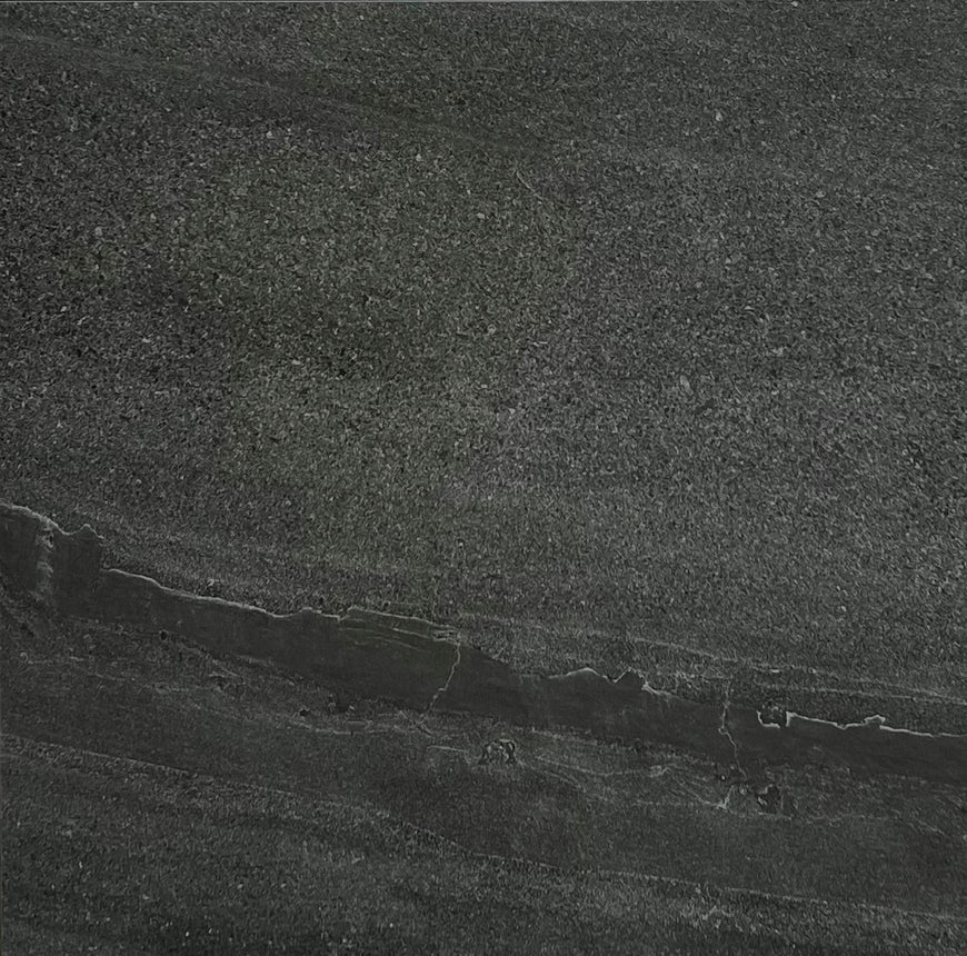 AmazingTiles Dark Grey Scratch Matt Porcelain Tile — 600x600mm