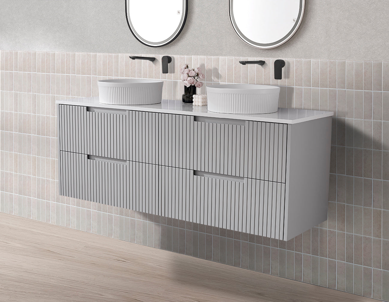 Elena Vanity (Wall Hung) Drawers Only -WH86