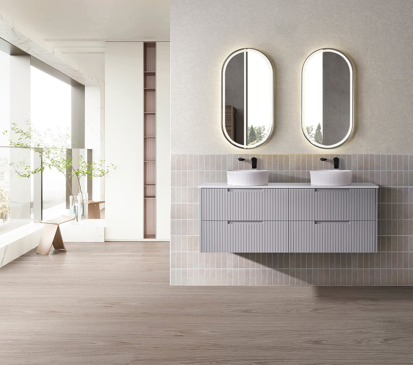 Elena Vanity (Wall Hung) Drawers Only -WH86