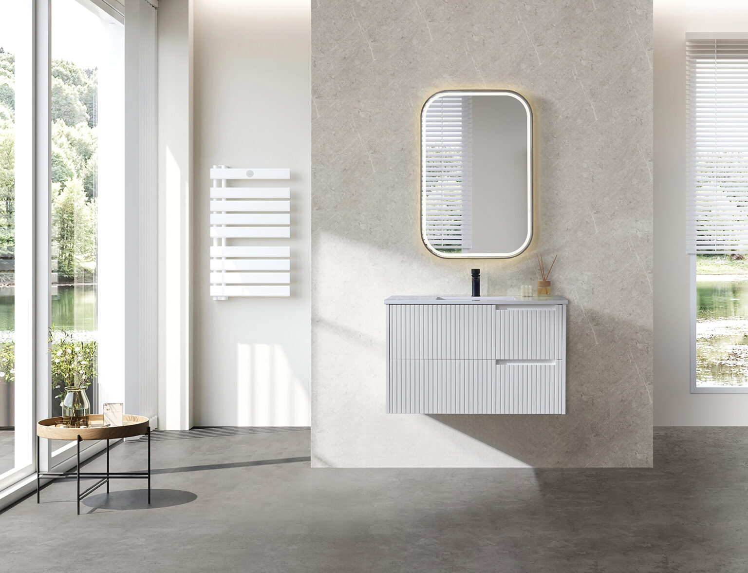 Elena Vanity (Wall Hung) Drawers Only -WH86