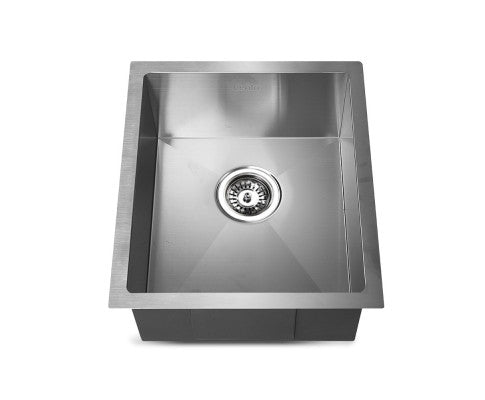 Stainless Steel Kitchen Sink 390X450MM Under/Topmount Sinks Laundry Bowl Silver