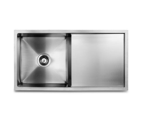 Stainless Steel Kitchen Sink 750X450MM Under/Topmount Sinks Laundry Bowl Silver